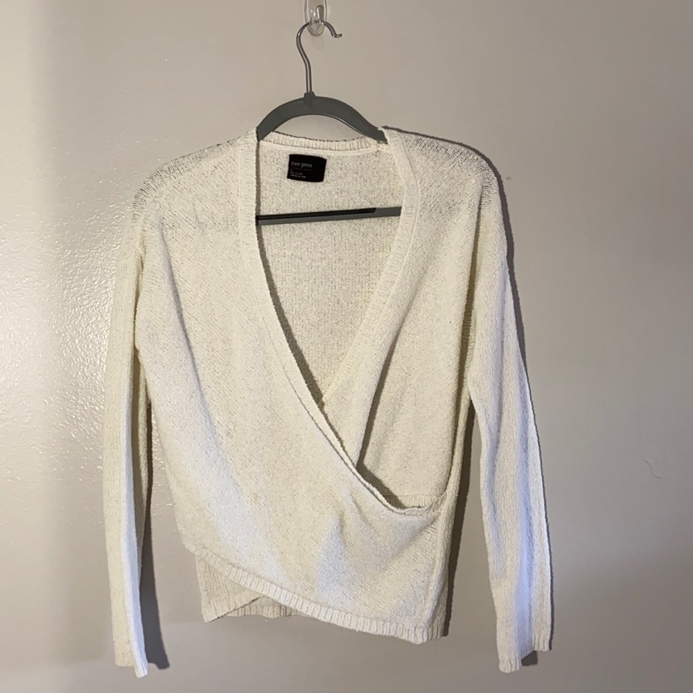 Cute criss-cross sweater